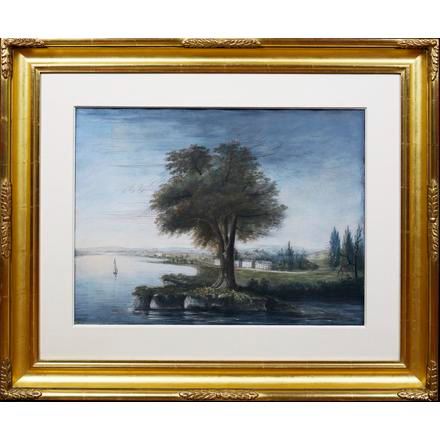 George Beck | A North View of the City of Washington (1795 - 1798 ...