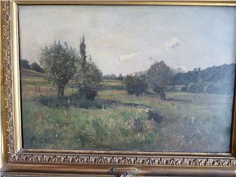 Paysage animé - René Ch. de Gatine