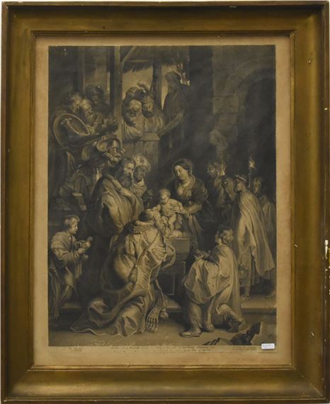 L'adoration des mages by Peter Paul Rubens