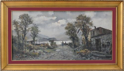 Particolare di lago by Ercole Magrotti