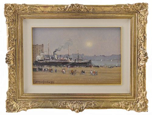 Rotterdam, la sera by Sergio Manfredi, 1972