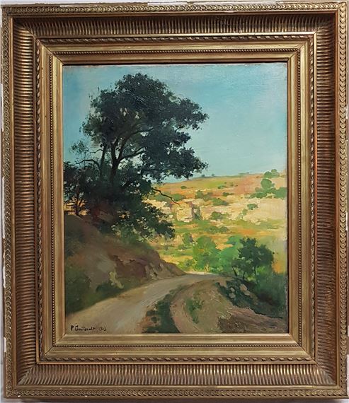 PAYSAGE DU SUD by Pierre Gourdault, 1903