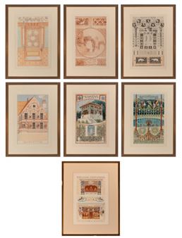 ESQUISSES DÉCORATIVES - René Binet