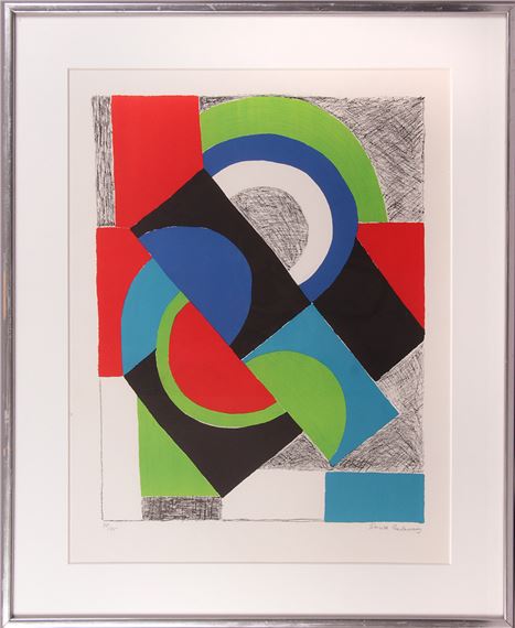 Contrepoint by Sonia Delaunay, 1969