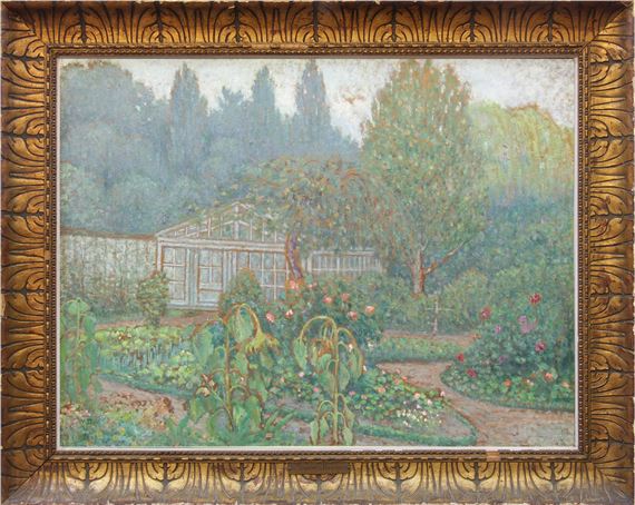 La serre by William Degouve de Nuncques, 1908