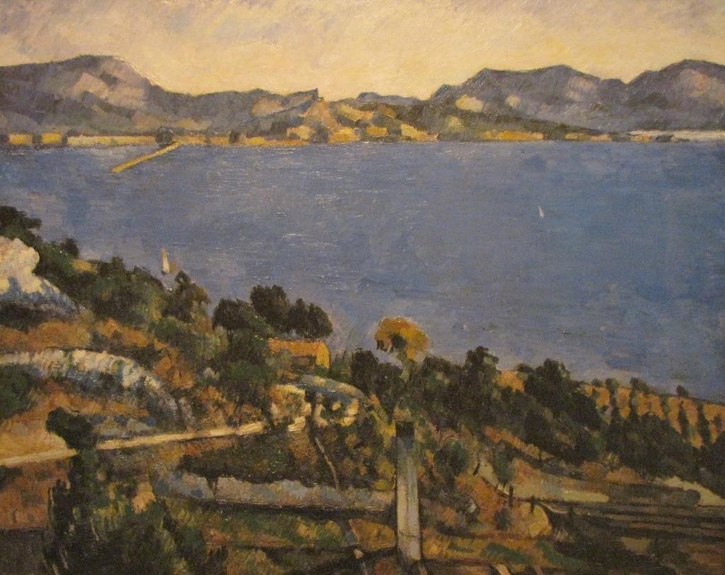 "Gulf of Marseille from Estaque" by Paul Cézanne