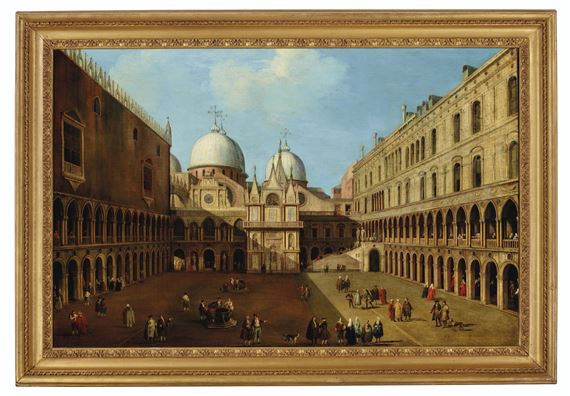 Master Of The Ridotto | The Ridotto in Venice with masked figures ...