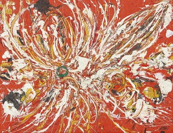 Artwork by Toshimitsu Imai, Work, Made of oil on canvas