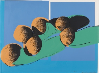 Andy Warhol | Cantaloupes I from SPACE FRUIT: STILL LIFES (1979 ...
