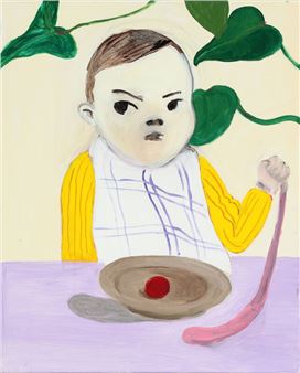 At dinner - Birgitte Storm