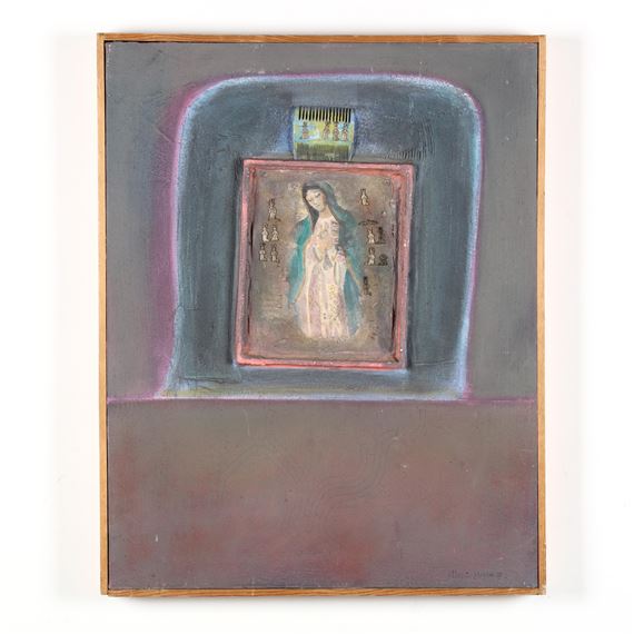 Madonna with Milagros - Alberto Myangos