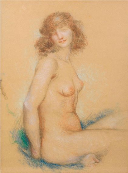 Nu by Lucien Lévy-Dhurmer