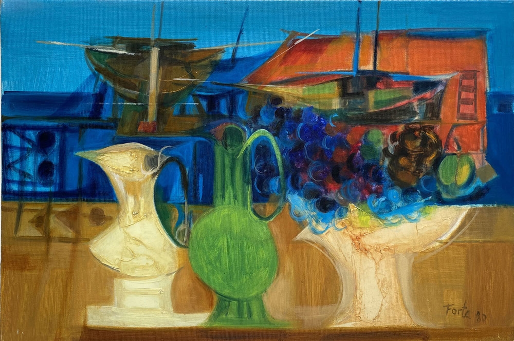 Artwork by Vicente Forte, Frutera, Made of Oil on canvas