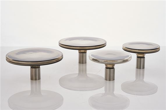 Four 'Bulb' Wall Hooks