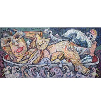 Hokusai’s Shower - Janos Delacruz