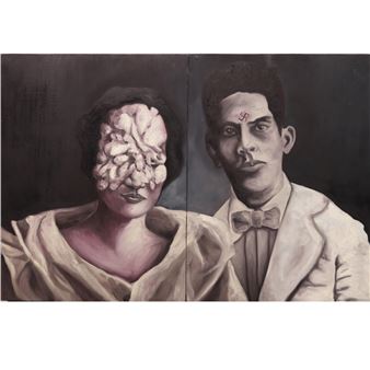 Untitled (Diptych) - Constantino Zicarelli