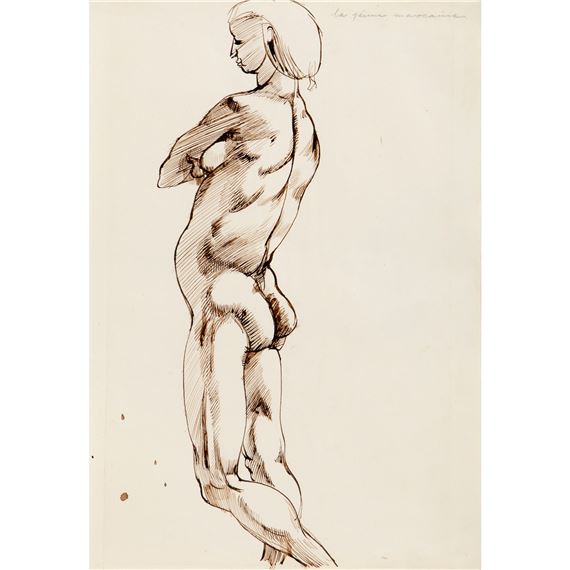 The Young Moroccan by Robert Colquhoun, 1938