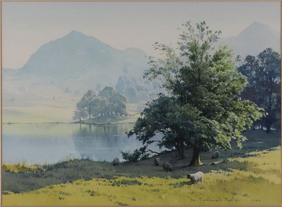 Beside Rydal by Dennis Rothwell Bailey, dated 1988
