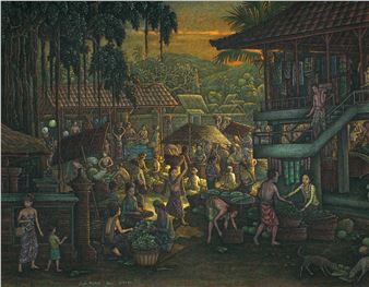 Pasar Di Bali - I Made Artawa