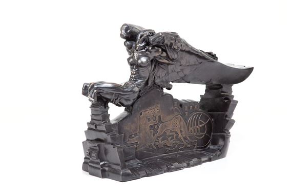 "Frozen Flight" ("Frozen Youth", "Genius") by Stanislaw Szukalski, 1910