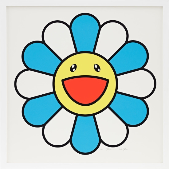 Takashi Murakami Smile On, Rainbow Flower! Print (Signed, Edition of 100) -  US