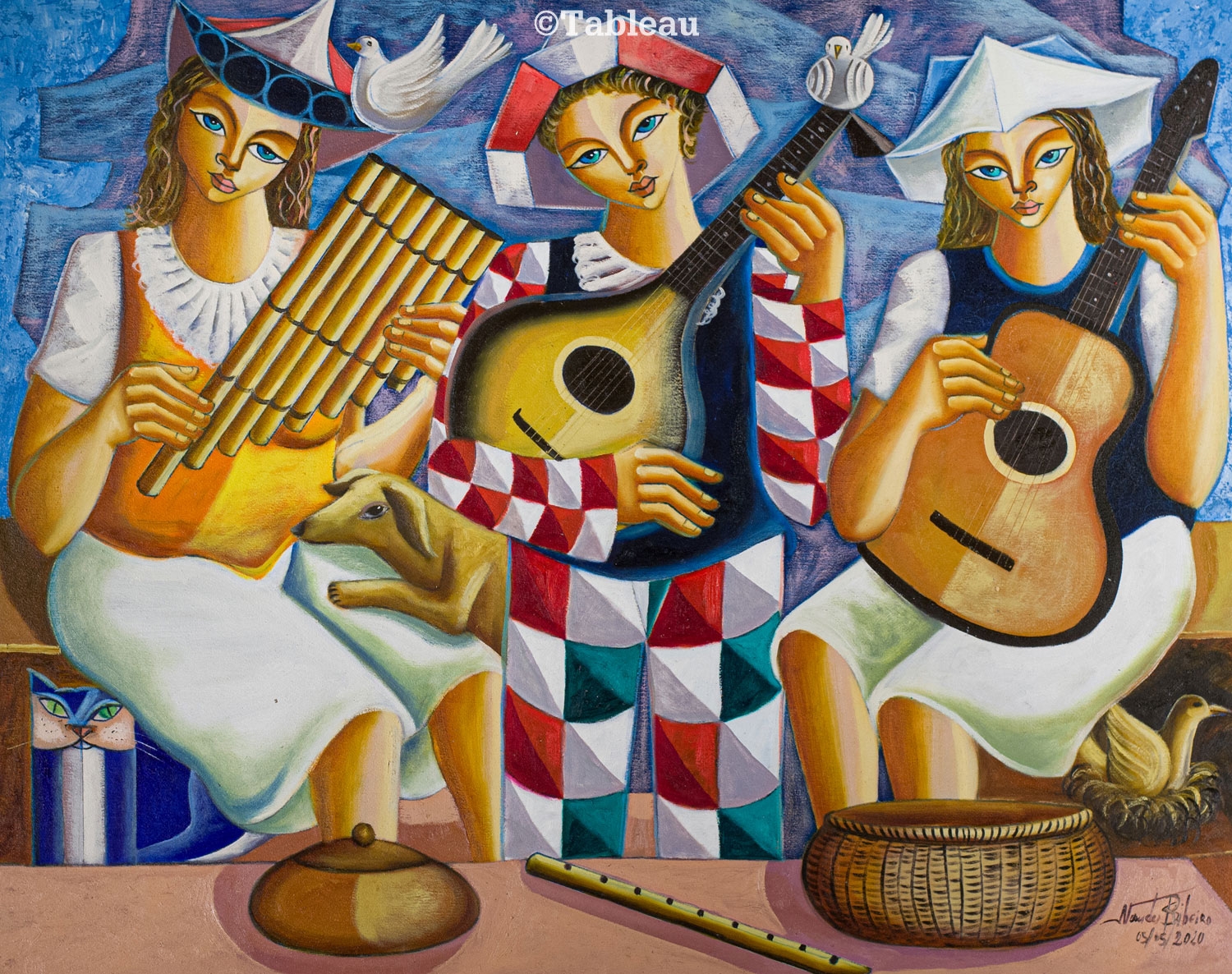 Nando Ribeiro | Trio musical (2020) | MutualArt