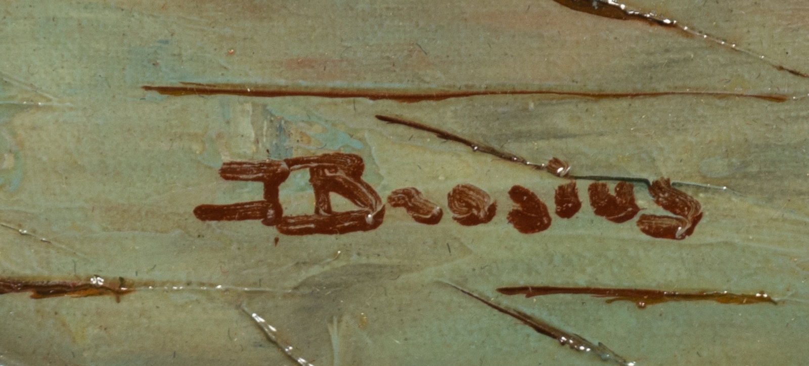 Artwork by Fred Brosius, Views of Paris, Made of oil on canvas