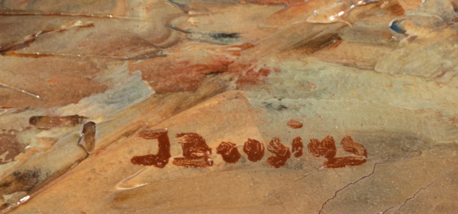 Artwork by Fred Brosius, Views of Paris, Made of oil on canvas