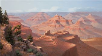 Untitled (Red Canyons) - David Flitner