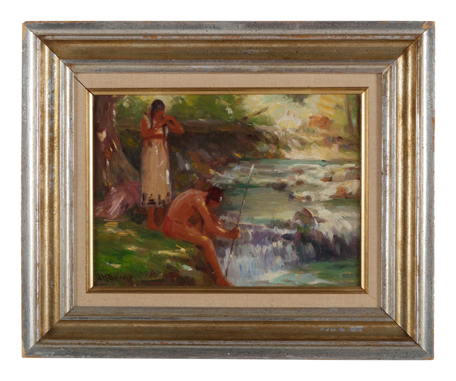 Joseph Henry Sharp | Indian Hunter | MutualArt