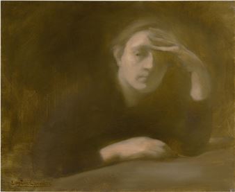 MÉDITATION - Eugène Carrière