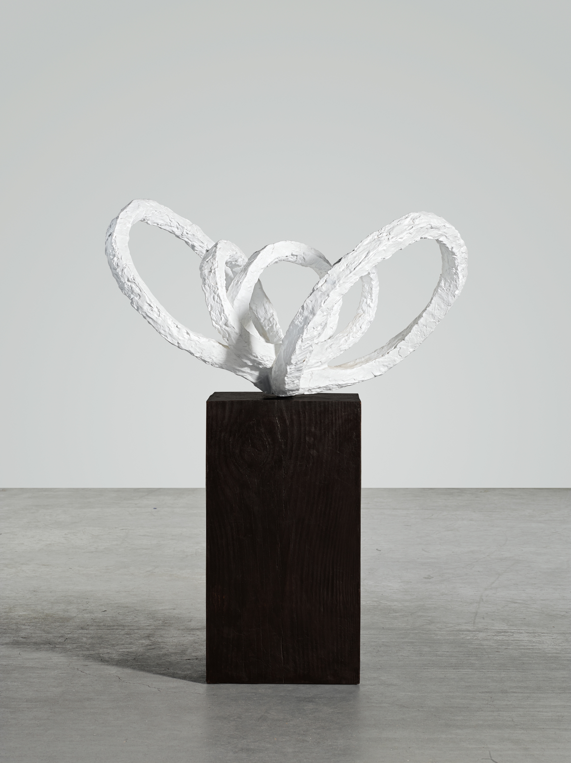Artwork by Louise Bourgeois, LIFE FLOWER I, Made of painted bronze on bronze plinth with dark brown patina