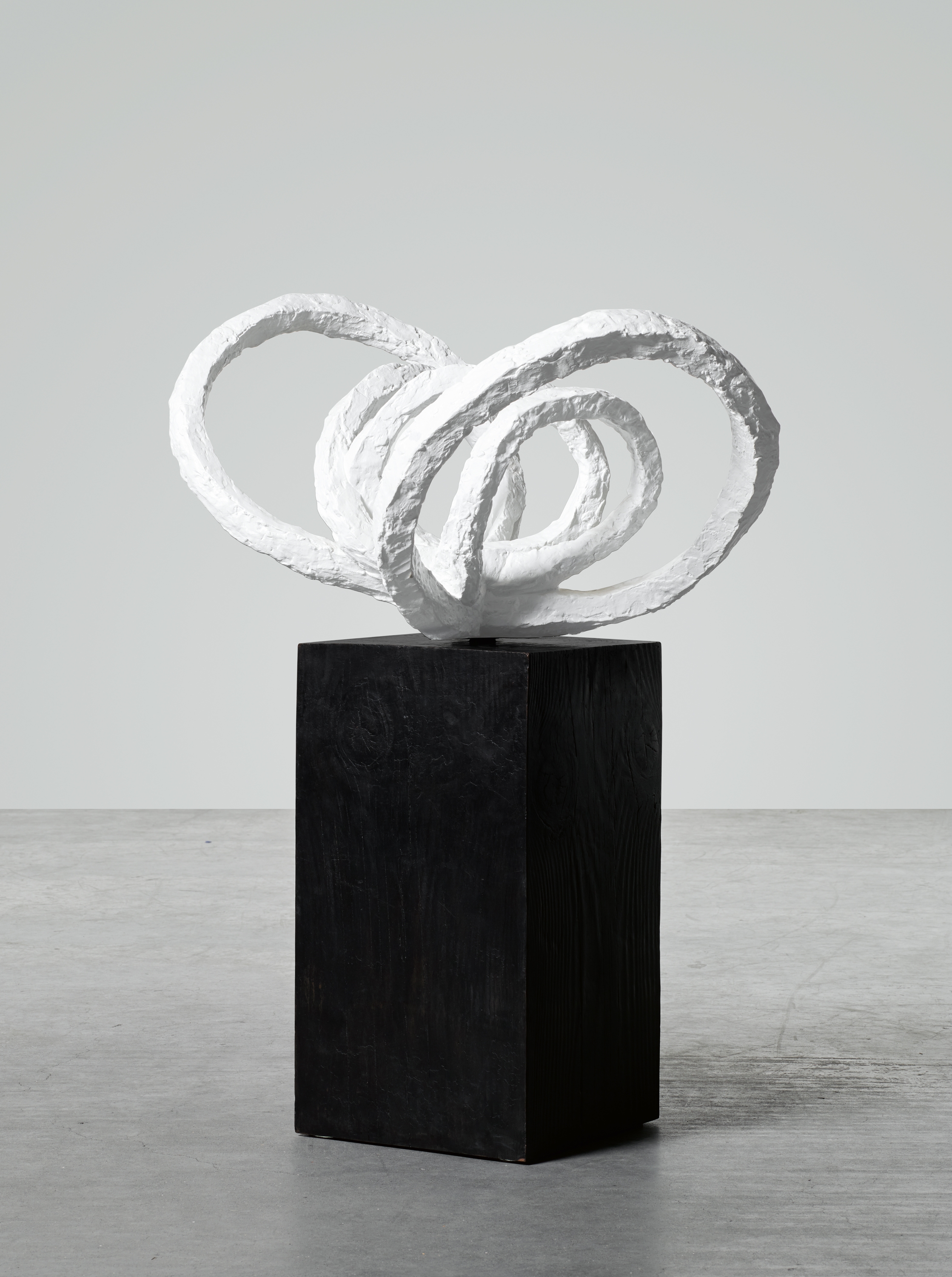 Artwork by Louise Bourgeois, LIFE FLOWER I, Made of painted bronze on bronze plinth with dark brown patina