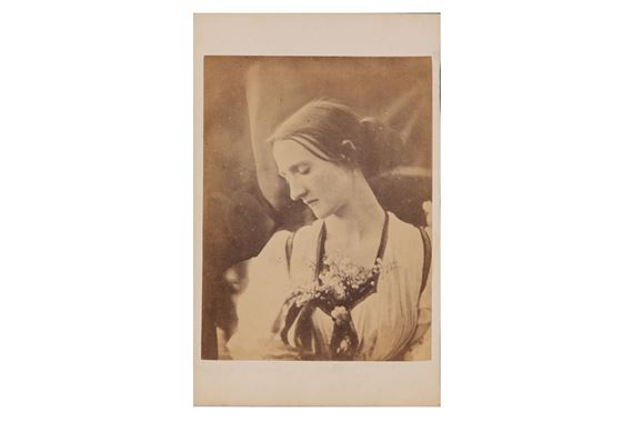 PORTRAIT OF MARY FISHER by Julia Margaret Cameron, 1867