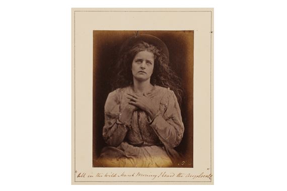 ‘ALL IN THE WILD MARCH MORNING I HEARD THE ANGELS CALL' by Julia Margaret Cameron, 1874