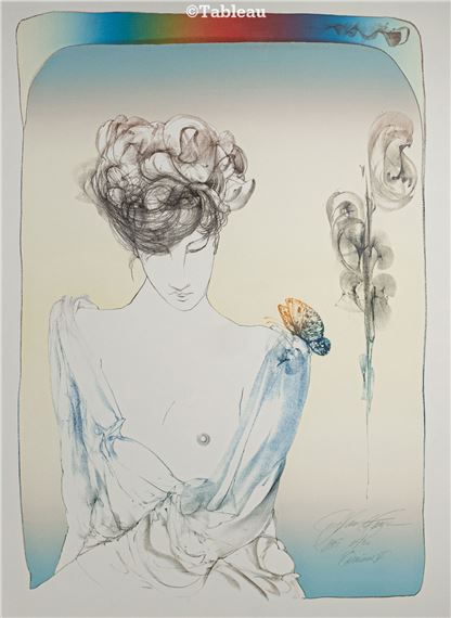 A menina V by Guilherme Faria, 1985