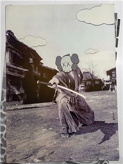 KAWS Untitled (Samurai), 1999 オフセットリトグラフ Undercover