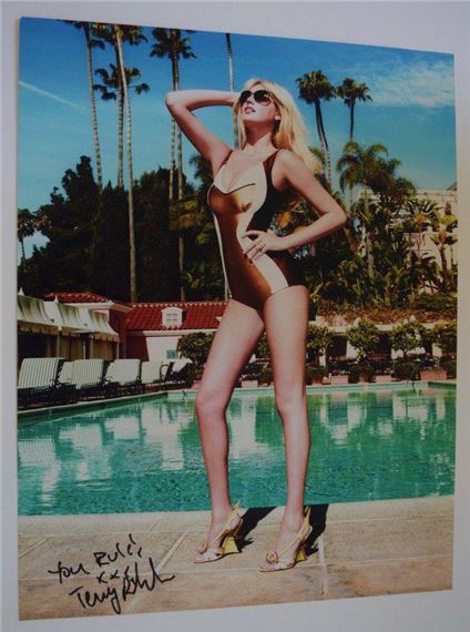 KATE UPTON AT THE BEVERLY HILLS HOTEL by Terry Richardson, 2012