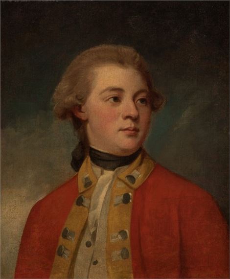 George Romney | Portrait of the Honorable Captain Francis North | MutualArt