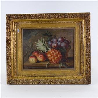 Still life fruit - C. Lewis