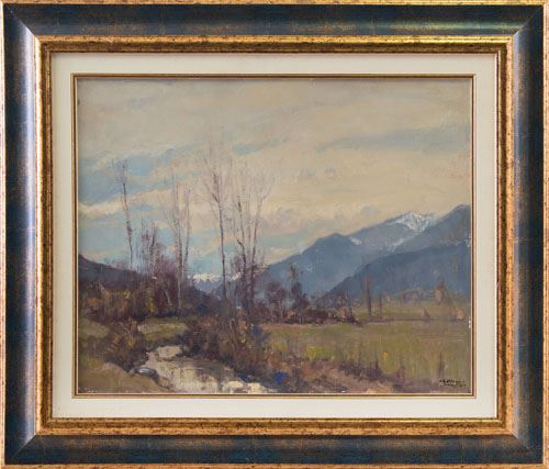 Paesaggio montano by Carlo Musso