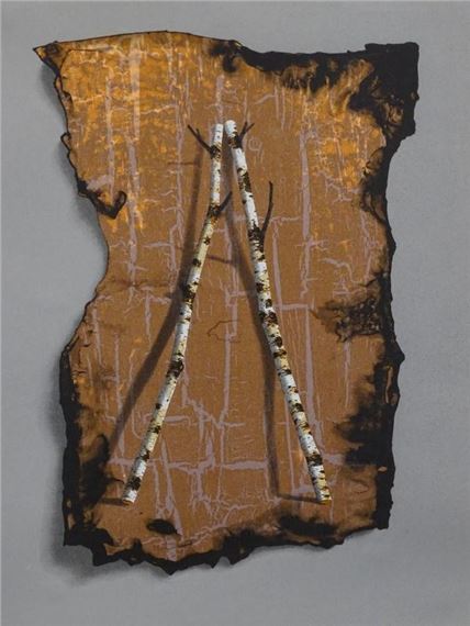 Birch Fragment I by Terence Warren, 1990