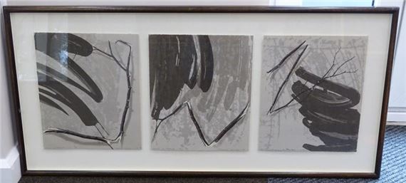 Three works: Forces of Nature I; Forces of Nature II; Forces of Nature III by Terence Warren