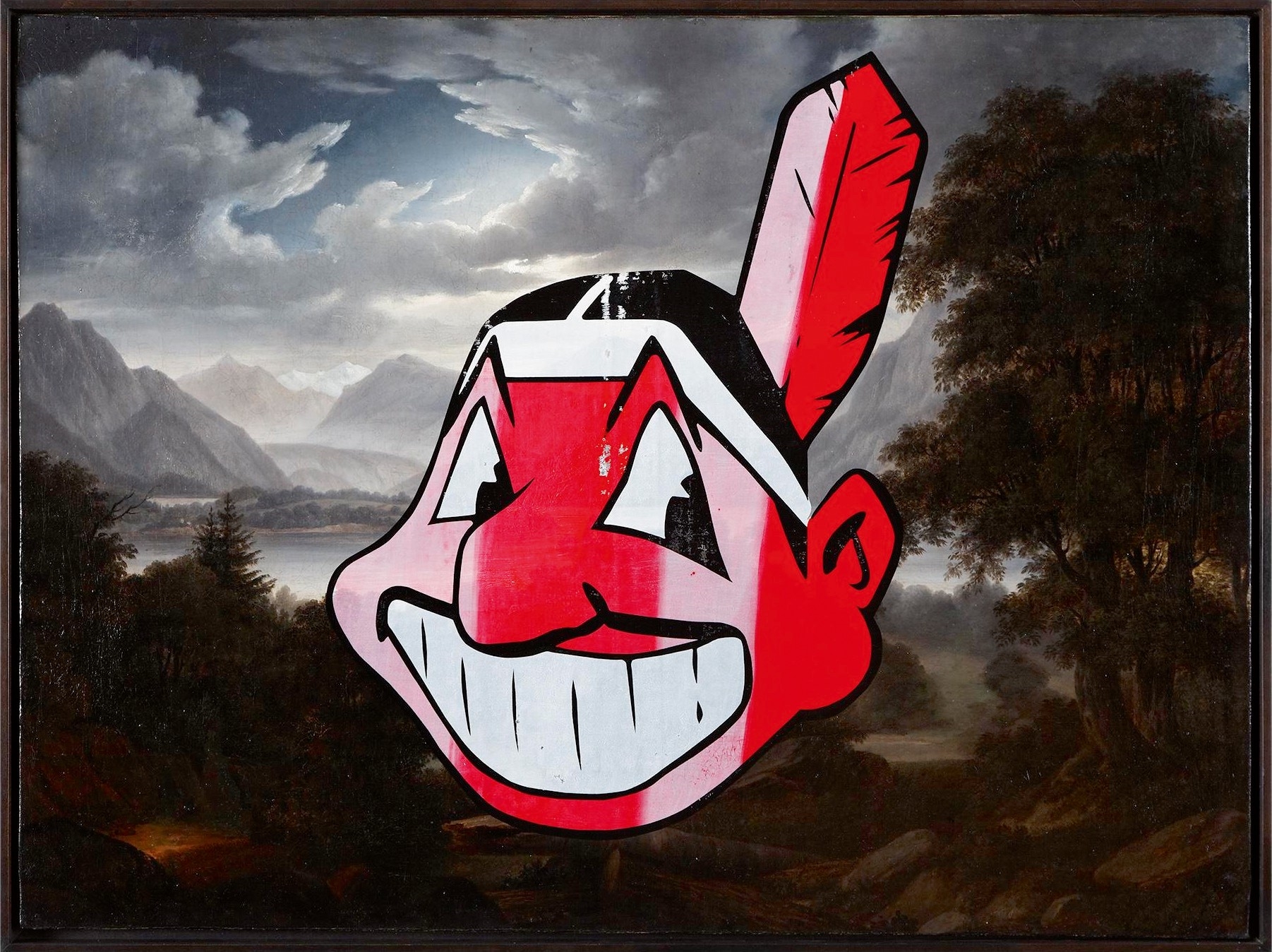 Artwork by Cyprien Gaillard, UNTITLED, Made of oil on canvas