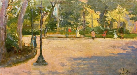 Figure nel parco by Francesco Gioli