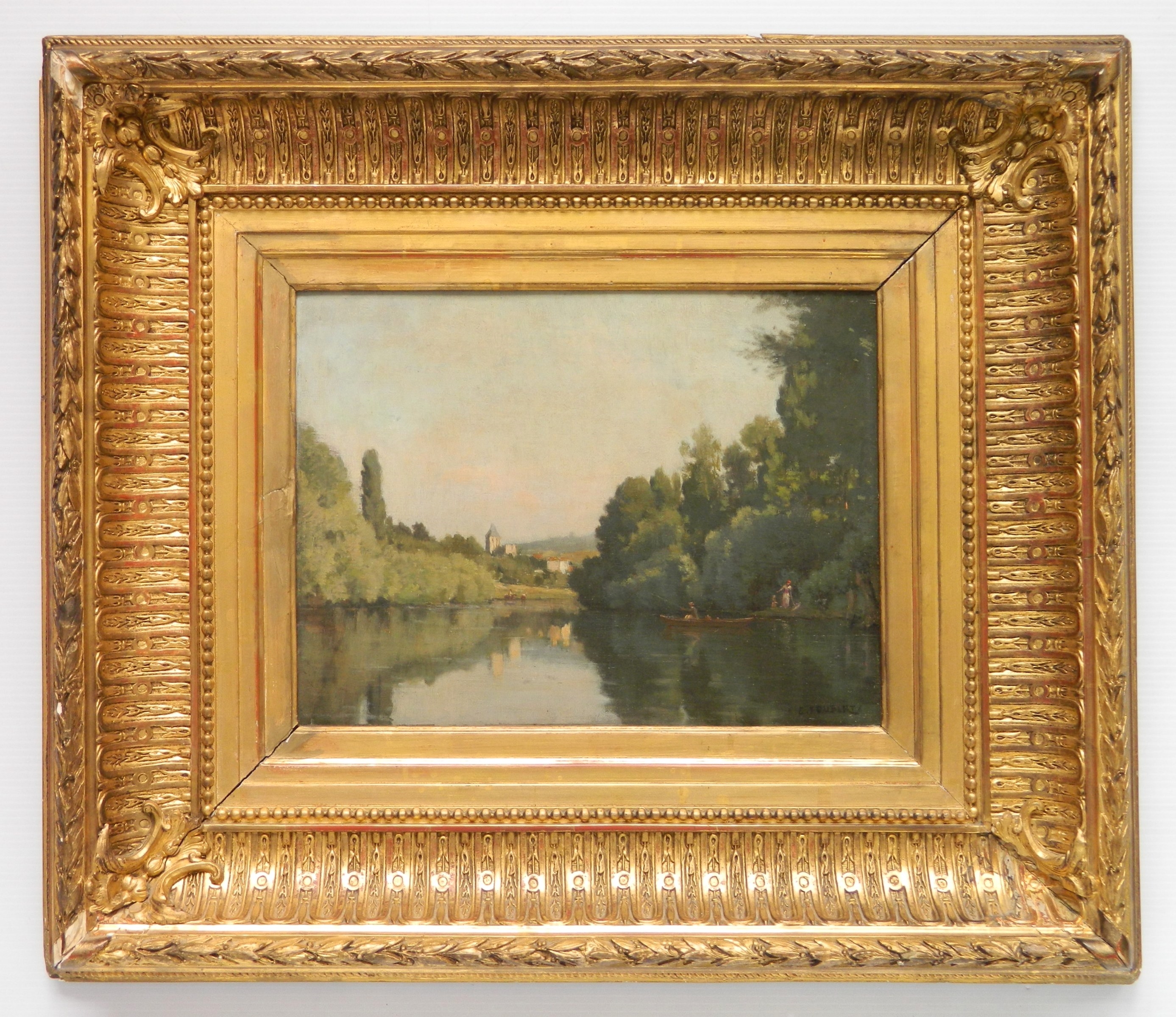 Émile Louis Foubert | Landscape with River | MutualArt