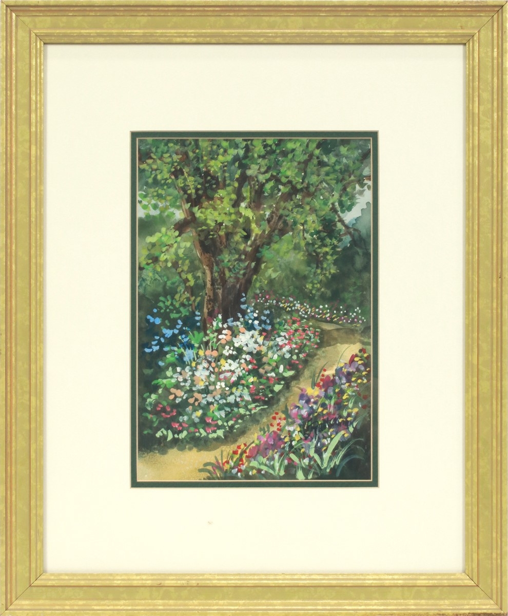 Audrey Ratterman | FLOWER PATHWAY | MutualArt