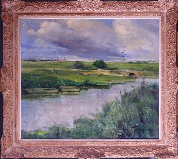 Cours d'eau by Andre Mahieu