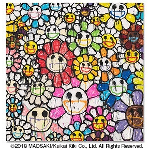 MADSAKI | Homage to Takashi Murakami Flowers (2016) | MutualArt