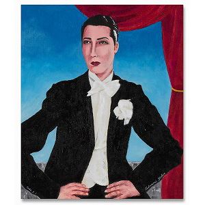 Portrait of Miss F. K. I by Tadanori Yokoo, 2004